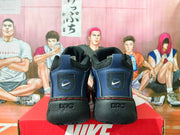 Nike Air Destrukt High-Top Sneakers in Black and Blue