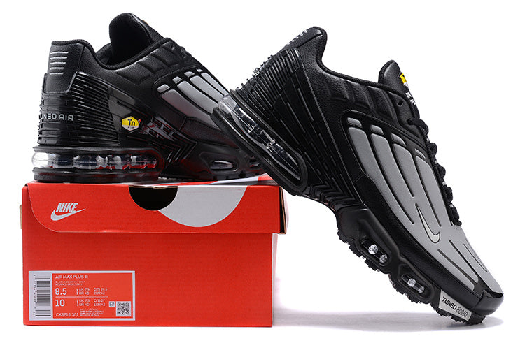 Nike Air Max Plus Black and Grey Sneakers