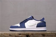 Nike SB x Air Jordan 1 Low CJ7891-400 Navy White Sneakers