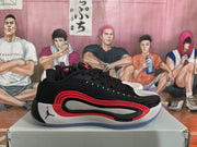 Jordan Black Red White Basketball Sneakers