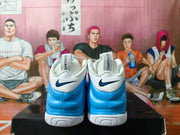 Nike Foamposite Sneakers Carolina Blue White