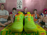 PUMA Basketball Shoes in Neon Yellow and Orange