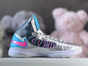Nike HD2012 Kids High-Top Sneakers Silver