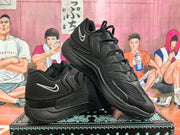 Nike Black Low-Top Sneakers with White Swoosh