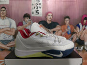 Nike Basketball Sneakers White Red EU 40-46