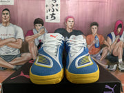 Puma All-Pro Basketball Shoes Blue Yellow