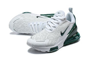 Nike Air Max 270 Sneakers White and Dark Green
