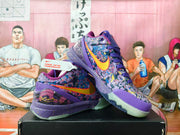 Nike Kobe Basketball Sneakers Purple Multicolor