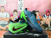 Nike Basketball Shoes in Neon Green and Blue