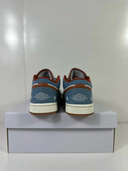 Jordan Air Jordan 1 Low Sneakers Blue Gray and Brown FZ5045-019