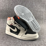 Jordan Air Jordan 1 High OG Gray Black Pink Sneakers 555088-018