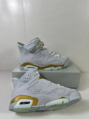 Jordan Air Jordan 6 High-Top Sneakers Paris Olympics White Gold