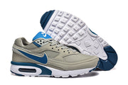 Nike Air Max Gray and Blue Sneakers