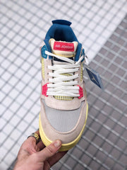 Union x Air Jordan 4 Sneakers Pink Multicolor