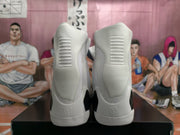 White High-Top Basketball Sneakers
