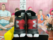 Under Armour SC Black Red Basketball Sneakers