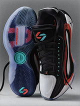 Jordan Basketball Sneakers Black Red White
