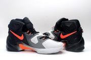Nike High-Top Basketball Shoes Black White Orange EU 40-46