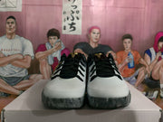 GiGi Basketball Sneakers Black White Gold