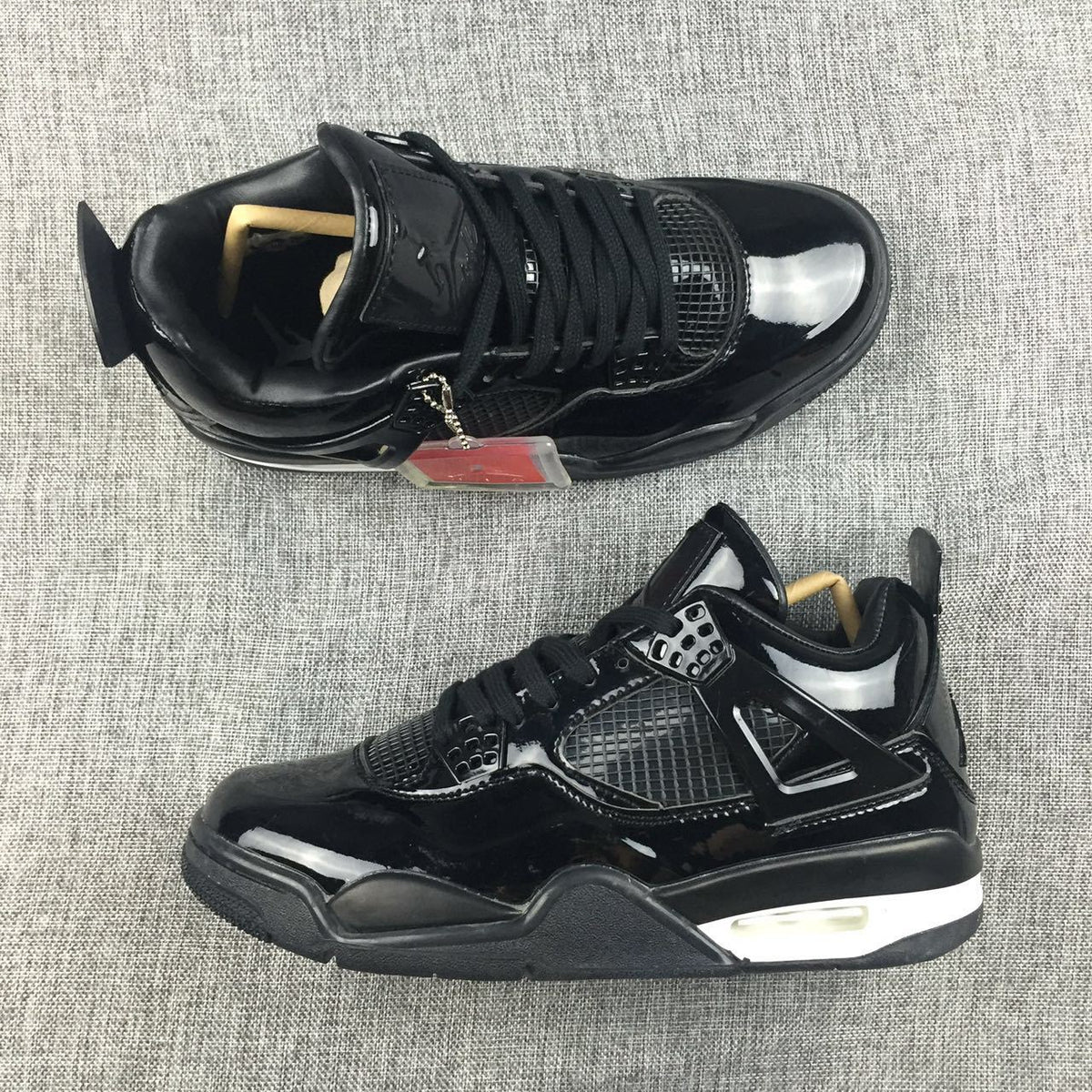 Jordan Air Jordan 4 Black High-Top Sneakers