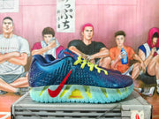 Nike Basketball Sneakers Navy Lime Red Chameleon Style