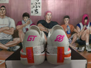 Nike GT Basketball Shoes White Peach