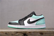 Air Jordan 1 Low Emerald Rise Sneakers 553558-117