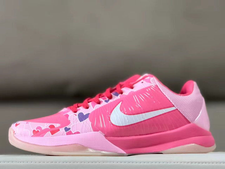 Nike Kobe 5 Brunson PE Pink Basketball Shoes