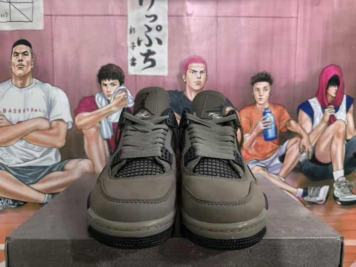 Nike Air Jordan 4 Sneakers Brown