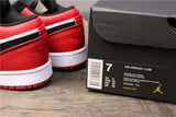 Air Jordan 1 Low Black Toe Sneakers 553558-116