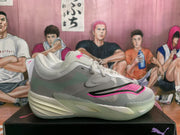 PUMA All-Pro Nitro Basketball Shoes White Pink