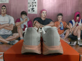Nike Air Zoom Running Sneakers White Pink Orange
