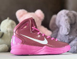 Nike HD2010 Kids High-Top Sneakers Pink and Burgundy