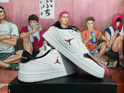 Jordan White Black Low-Top Sneakers