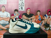 Nike Blue and White Basketball Sneakers