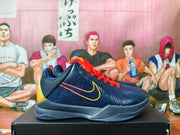 Nike Kobe Basketball Shoes in Navy and Orange