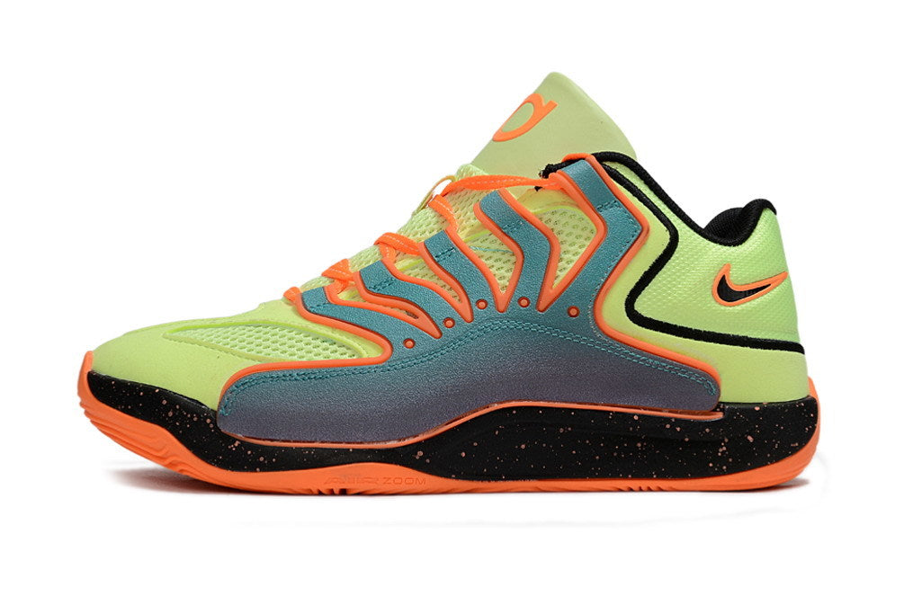 Nike KD 18 Basketball Shoes – Lime and Orange