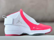 Jordan 19 White Red High-Top Sneakers