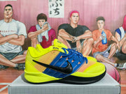 Nike Kobe 8 Basketball Shoes, Yellow and Blue