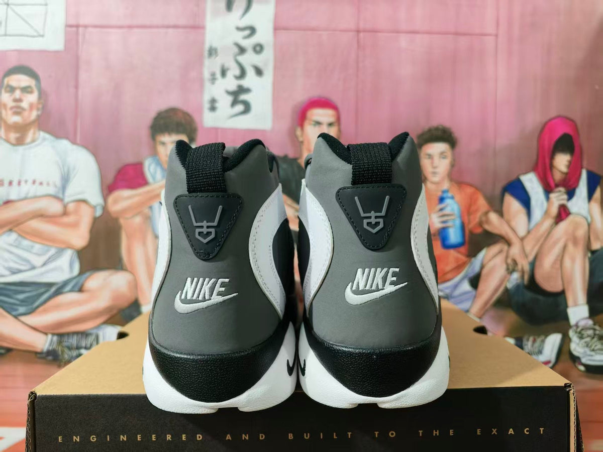 Nike Gray Blue Basketball Sneakers