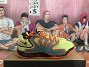 Nike Basketball Shoes in Lime Green, Teal and Orange