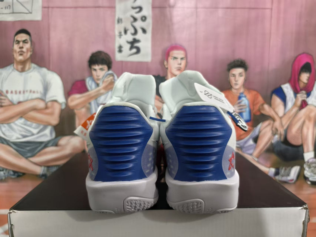 Nike Basketball Shoes White Blue Red