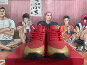 Nike Red Snake Basketball Sneakers