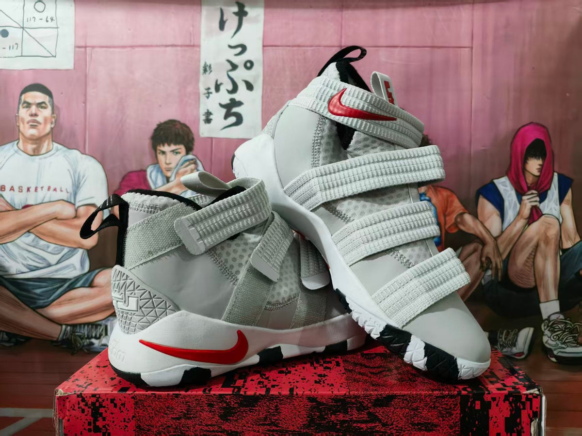 Nike Zoom Basketball Sneakers Silver