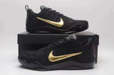 Nike Kobe 11 Low Black Gold Basketball Shoes