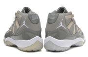 Jordan Air Jordan 11 High-Top Sneakers Gray White 378037-001